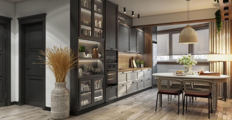 Ethnic apartment